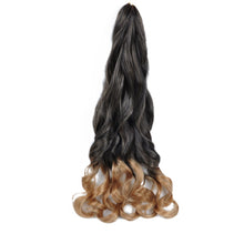 Charger l'image dans la galerie, Lot 8 extensions French Curl bouclées, 22", synthétiques, pour tressage femme