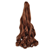 Charger l'image dans la galerie, Lot 8 extensions French Curl bouclées, 22", synthétiques, pour tressage femme