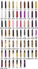 Charger l'image dans la galerie, Lot 8 extensions French Curl 24", brun ombré T1B/33, 100g/paquet, pour tressage femme