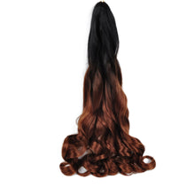 Charger l'image dans la galerie, Lot 8 extensions French Curl bouclées, 22", synthétiques, pour tressage femme