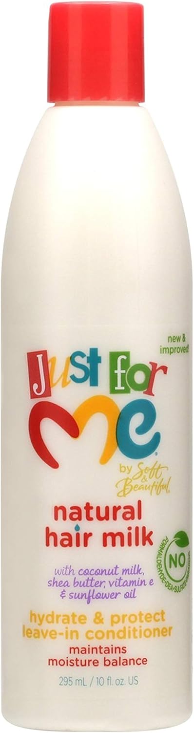 Just For Me Hair Milk Leave-In Conditioner 10 Ounce Hydrate (295ml)