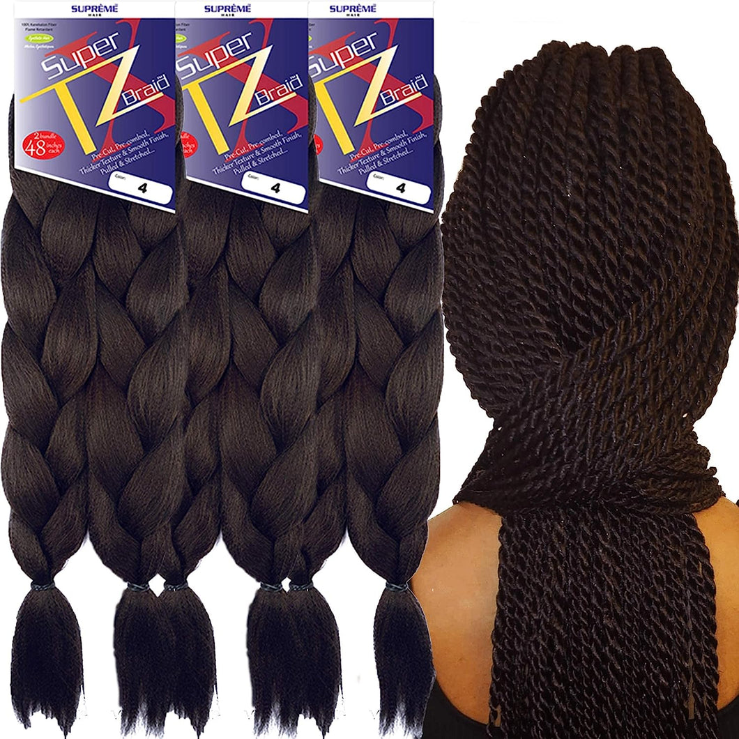Mèches ou Extensions de cheveux  Super TZ pré-étirés - 48 pouces de long