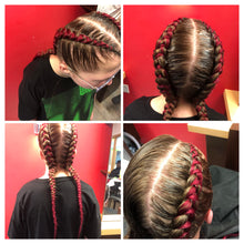 Charger l'image dans la galerie, Conrows Françaises sur cheveux lisse rallonges comprise
