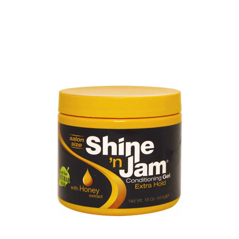 AMPRO Shine 'n Jam Conditioning Gel [EXTRA HOLD] 16oz